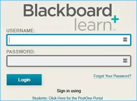 Post University Blackboard Login