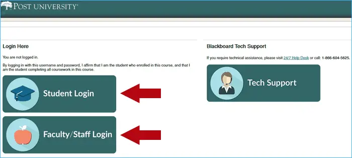 Post University Blackboard Login