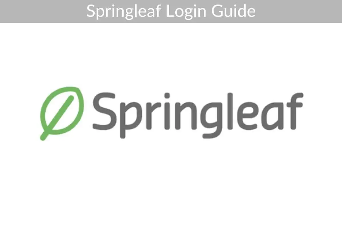 Springleaf Login Guide
