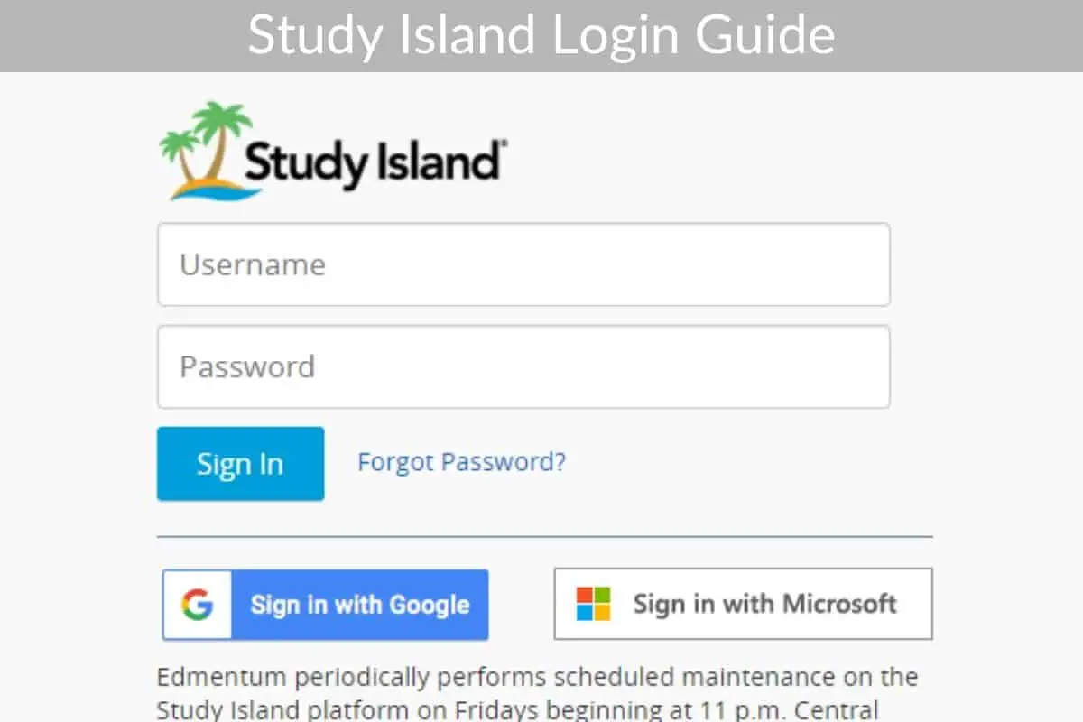 Study Island Login Guide